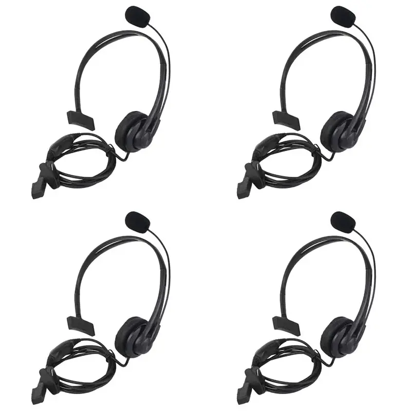 【recomendar】4x-2pin-k-plug-walkie-talkie-headset-sponge-earpad-unilateral-headset-mic