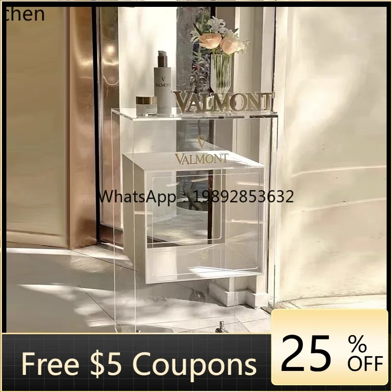 ii2-28 high-grade acrylic transparent barber shop tool cinet special hair salon rack movle tool cart