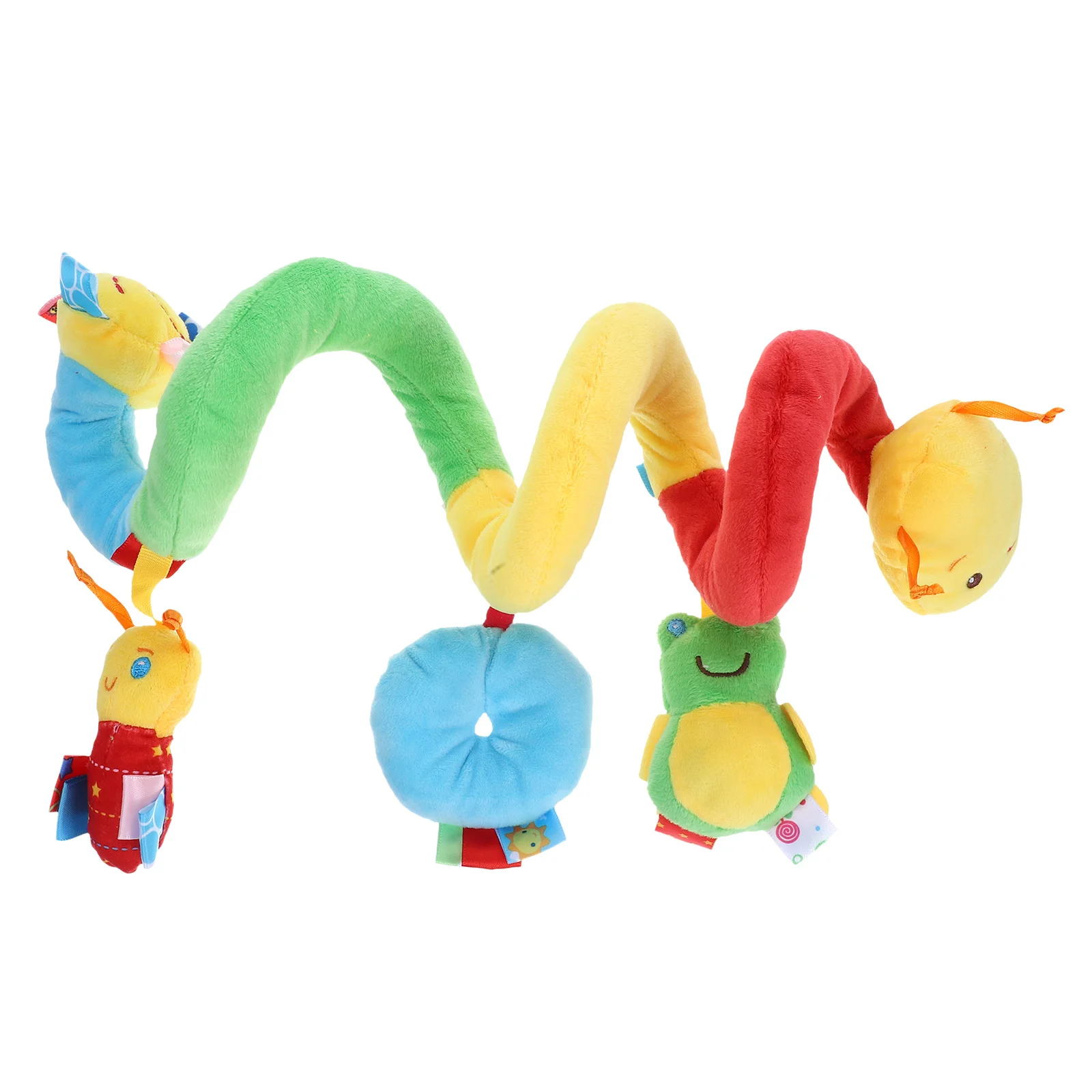 

Spiral Crib Rail Stroller Car Seat Handle Wraps Premium Material Lightweight Safe Design Crinkle New