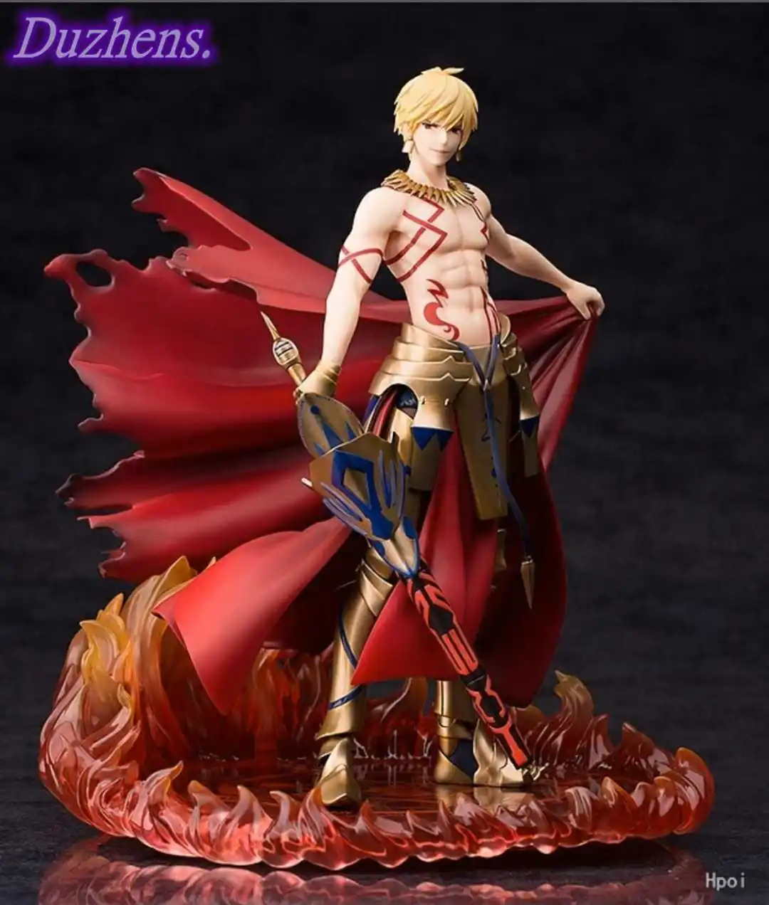 100% Original: Anime Fate Grand Order Gilgamesh 26cm Action Figure Anime Figure Model Toys Figure Collection Doll Gift