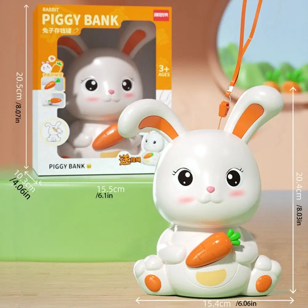 Birthday Gift Save Money Savings Tank Toy Cash Cabinet Rabbit Home Decoration Coin Box Money Box Cash Box Piggy Bank