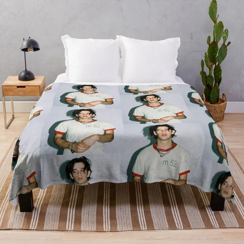 Matty Healy Throw Blanket Luxury St Bed Blankets