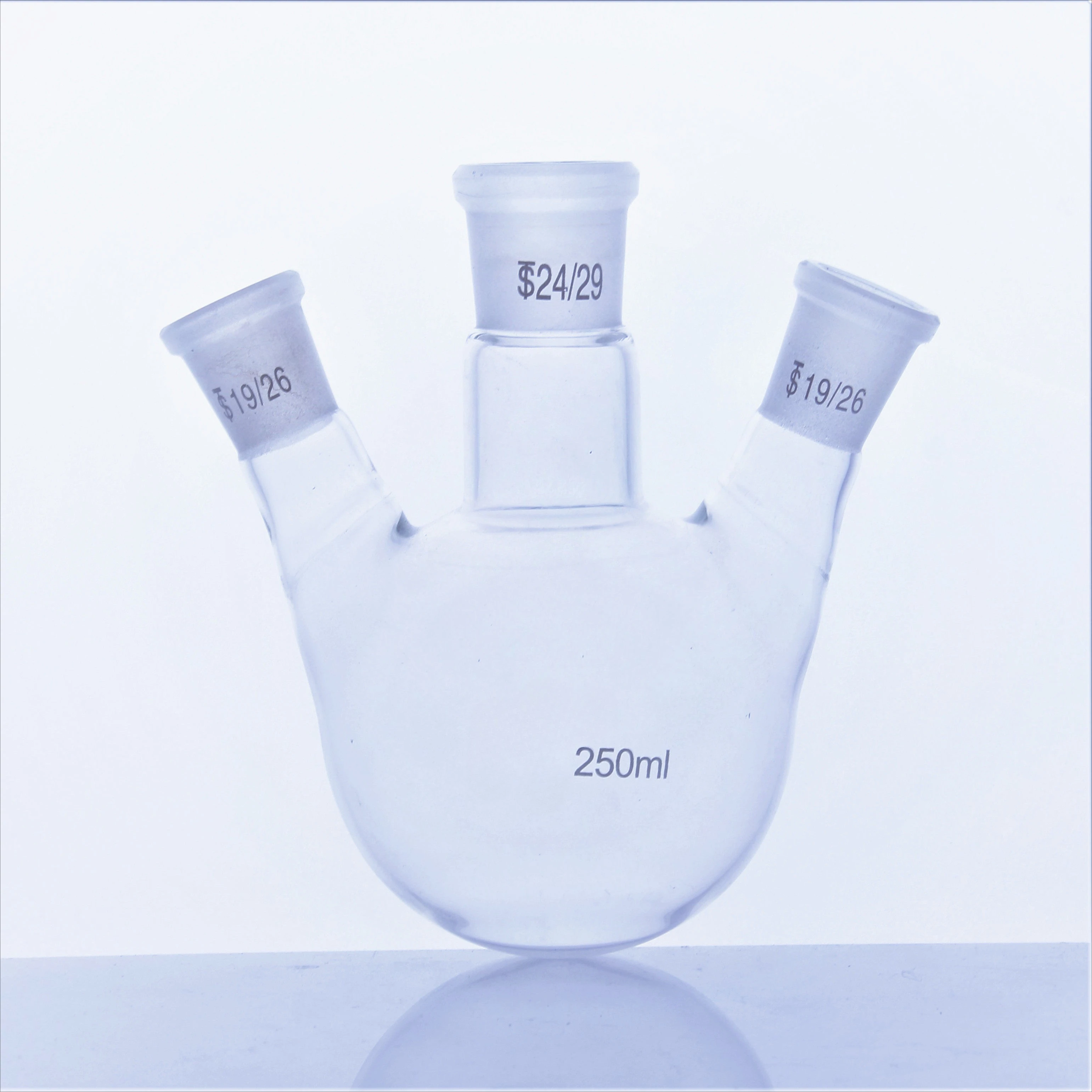 Round Bottom Three-mouth Flask 25/50/100/250/500/1000/2000/5000ml Three-mouth Flask