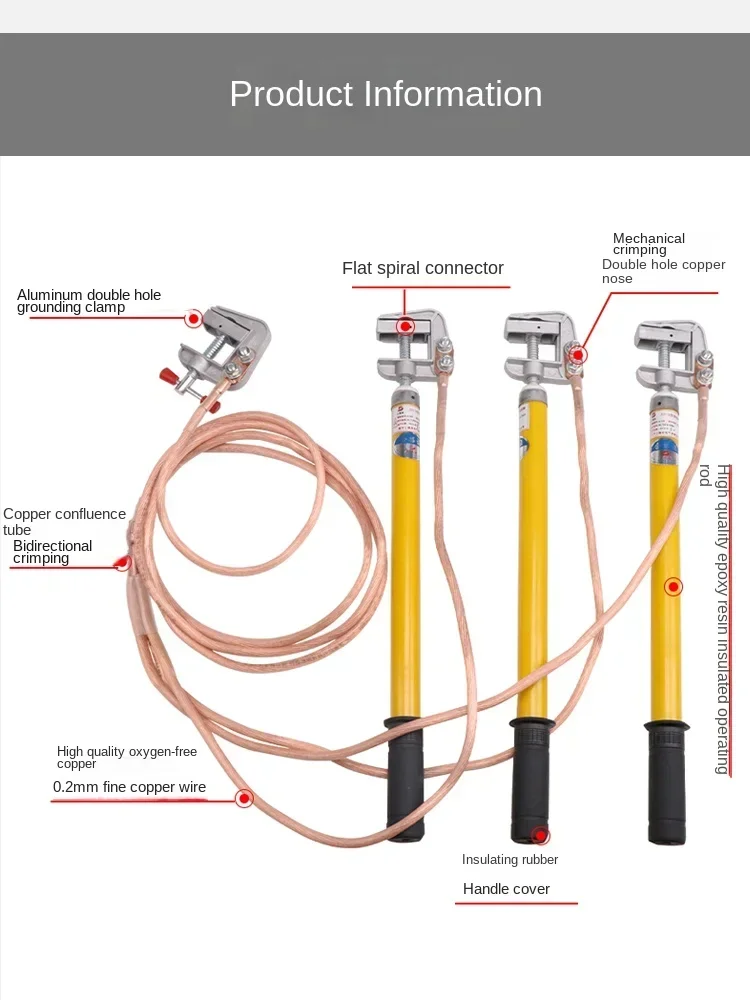 For 10kV high-voltage grounding wire in the distribution room