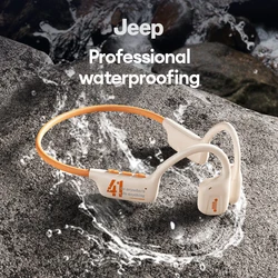 Choice JEEP JPS-EC001 IPX5 Waterproof Bluetooth 5.3 Earphones HiFi Ear Clip Headset Headphones Large Capacity Standby 2023 New