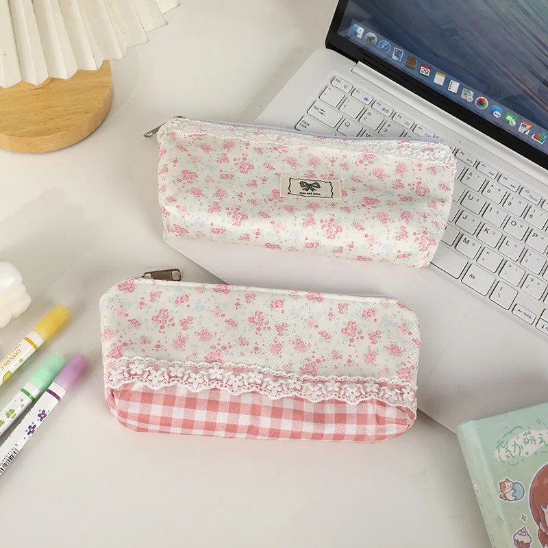 1Pcs Kawaii Pencil Case Small Simple Large capacity and high aesthetic value  School Pencil Box Pencilcase Pencil Bag