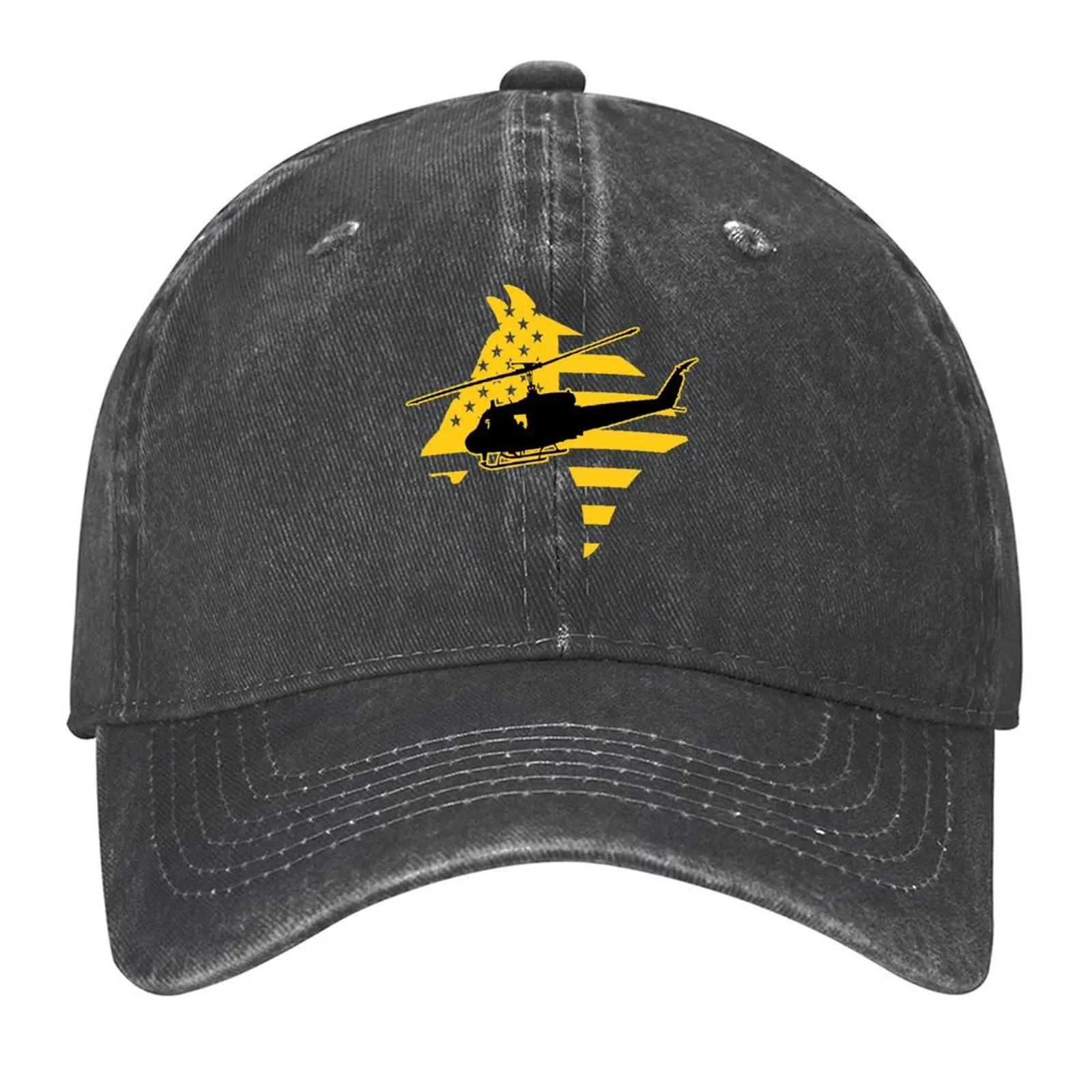 

AIR CAV / 1stCavalry Division / The First Team Baseball Cap derby hat black Visor Golf Wear Men's Baseball Women's