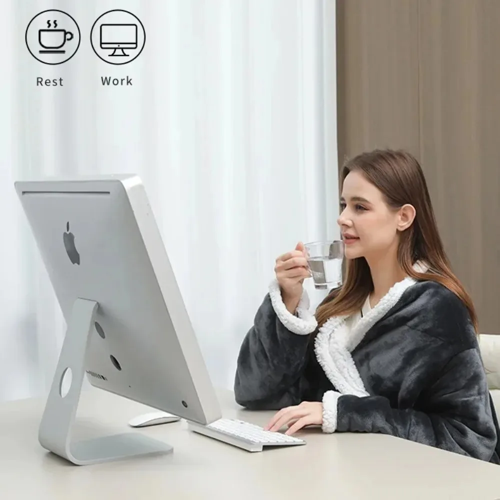 1PCS Smart Temperature Control Electric Blanket Auto Off Single Size Heating Pad for Adult Home Office Warm Bed Throw
