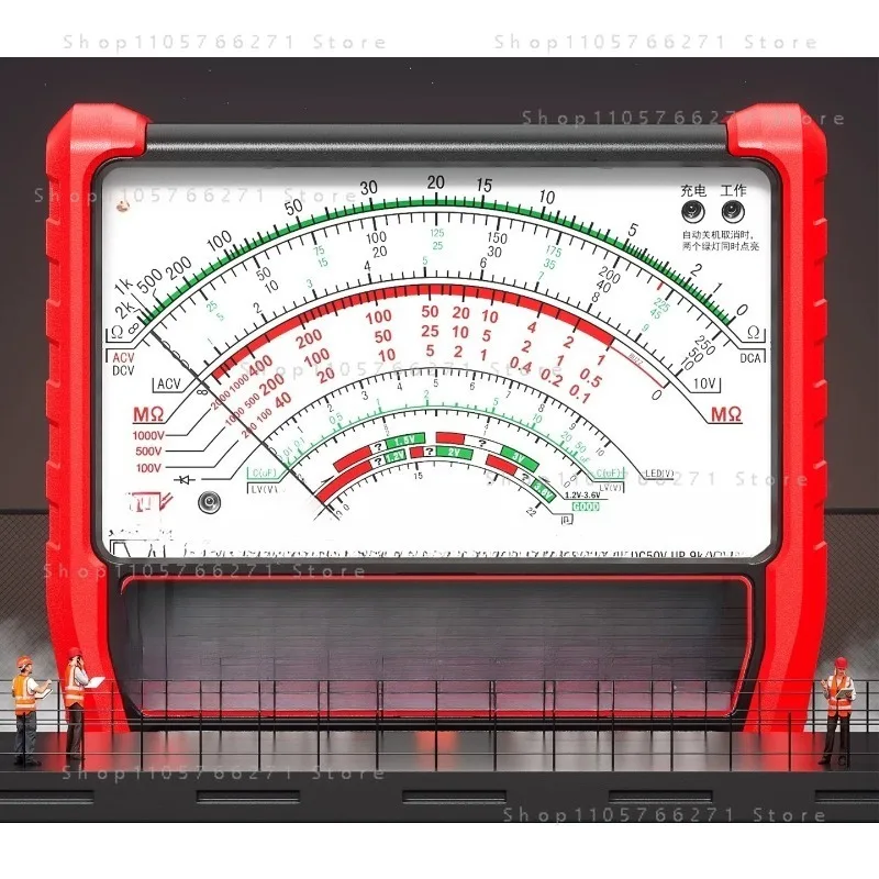 For multimeter mechanical pointer type insulation resistance tester anti-burning test
