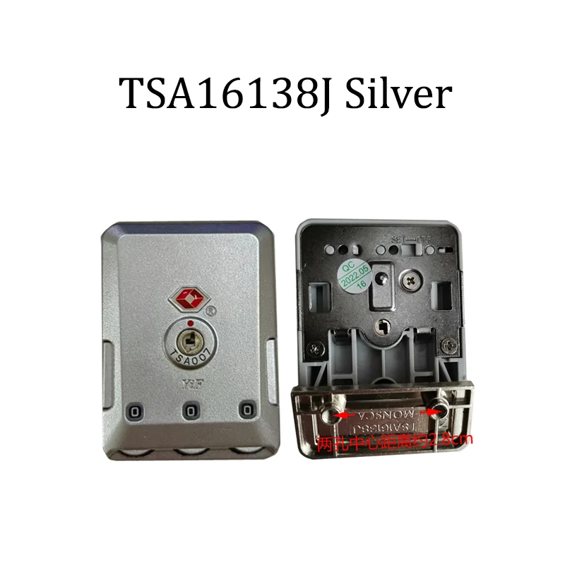 Suitable For TSA-16138 Original Baggage Customs Lock Luggage Accessories Combination Lock Simple Portability Anti-theft Security