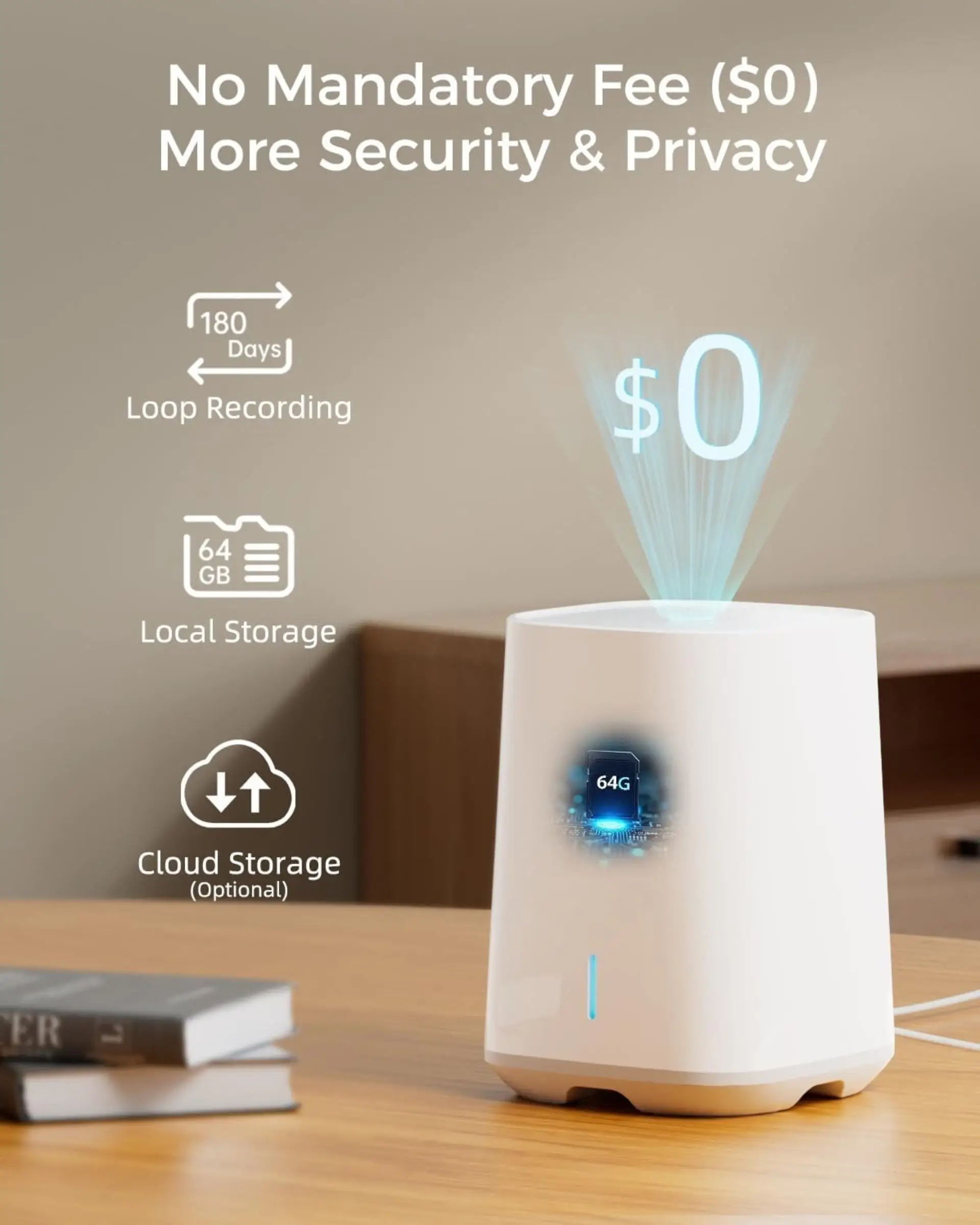 4G نظام أمن الوطن بالطاقة الشمسية 4K للرؤية الليلية 4ch كاميرا 64 جيجابايت قاعدة المنزل مجموعات التخزين المحلية في الهواء الطلق #5