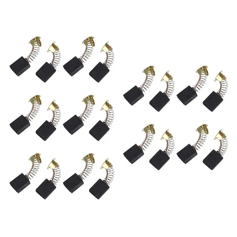 

ABUL-20 Pcs Electric Motor Power Tool Part Carbon Brush 6.5Mm X 13.5Mm X 18 Mm