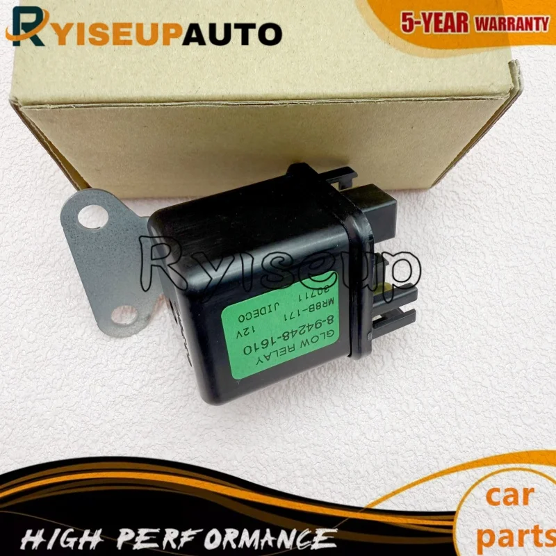 New 8-94248-1610 8942481610 12V Mover Part Preheating Relay Glow Plug for Nissan Chevrolet Isuzu Hitachi Kubota Yanmar