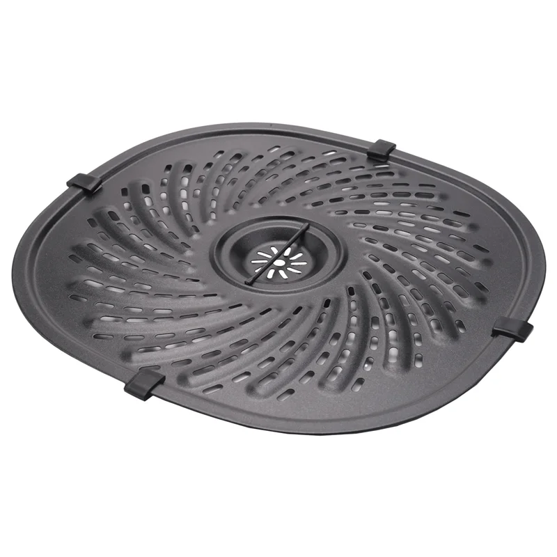

BYBS-Air Fryer Replacement Grill Pan For Power XL Gowise 7QT Air Fryers,Nonstick Coating Crisper Plate,Air Fryer Part