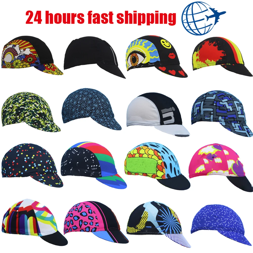 NEW cycling Cap Menand Women Team bike hat Multiple style options Headdress Breathable MTB cycling biking cap sports Pro brand