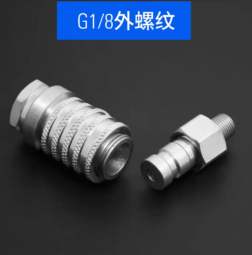 Steel hydraulic test port and diagnostic equipment quick-connect coupling PD242 series PD with internal pipe thread