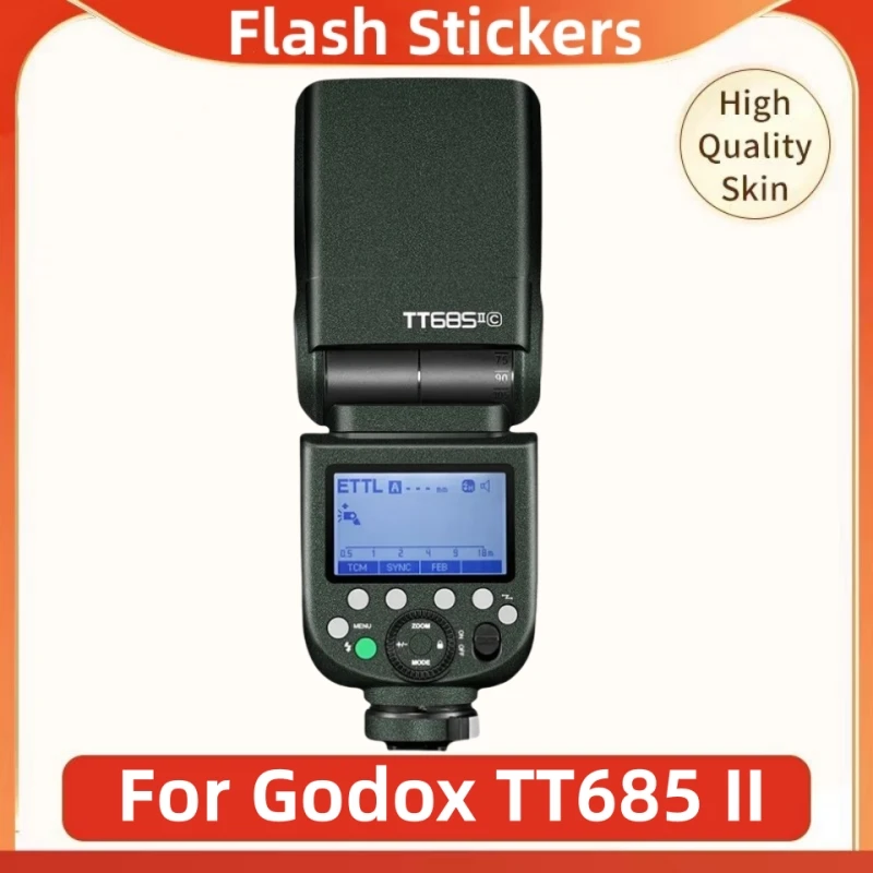 Customized Sticker For Godox TT685II TT685 II Decal Skin Flash Vinyl Wrap Anti-Scratch Film Protective Coat TT685-II