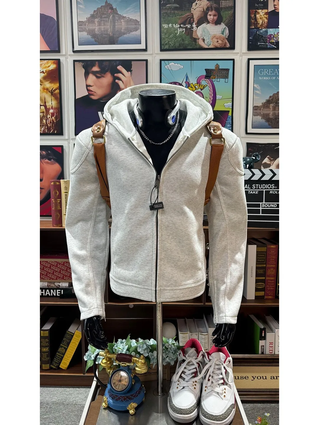 

Мужская толстовка на молнии в американском стиле, модная осенняя новинка, приталенный крой, длинный рукав, круглый вырез горловины