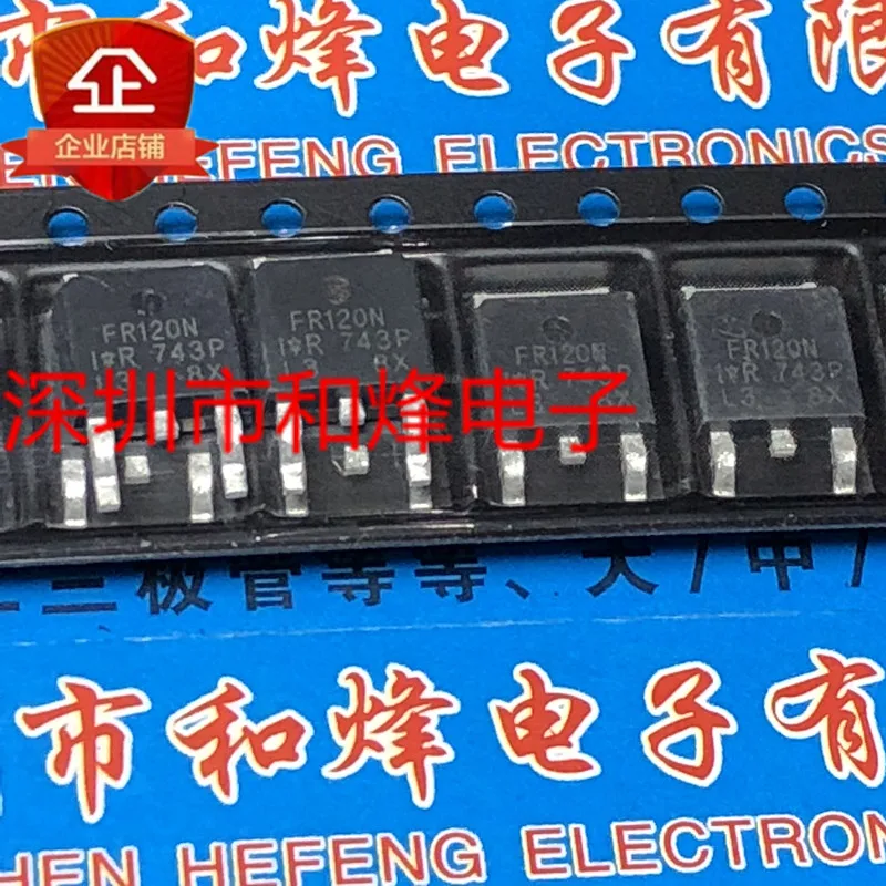 5 pieces FR120N IRFR120N TO-252 100V 9.4A