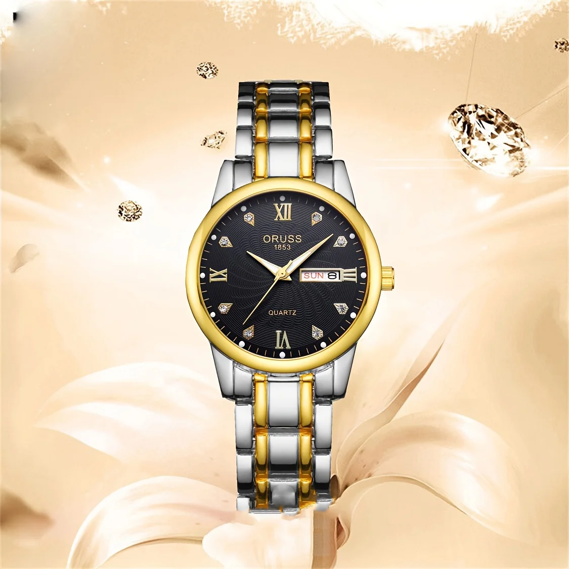 High appearance level Selling Women\'s Watches Elegant Exquisite double calendar stylish elegant casual watch for young women