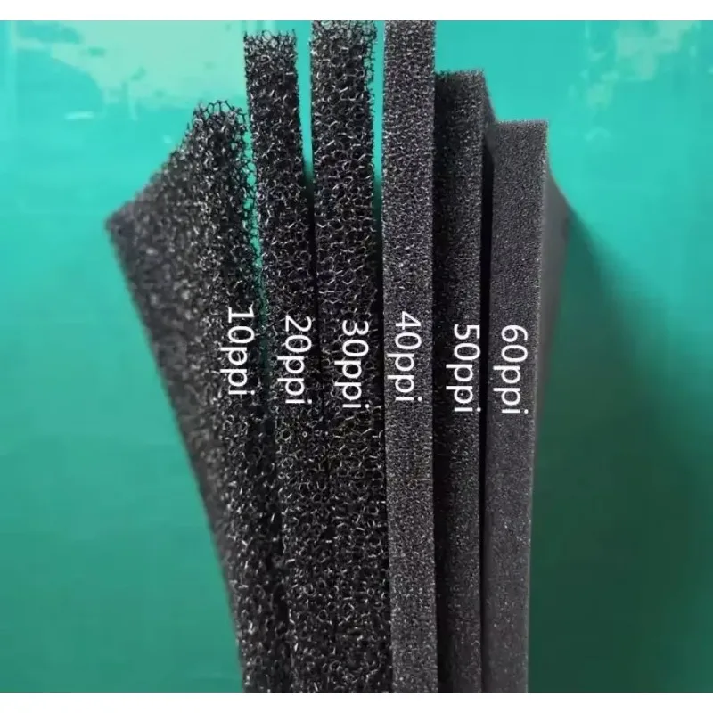 Flame Retardant Air Compressor Filter Net, Dust Sponge Filter with Fire Resistant Gaskets for Industrial Air Filtration