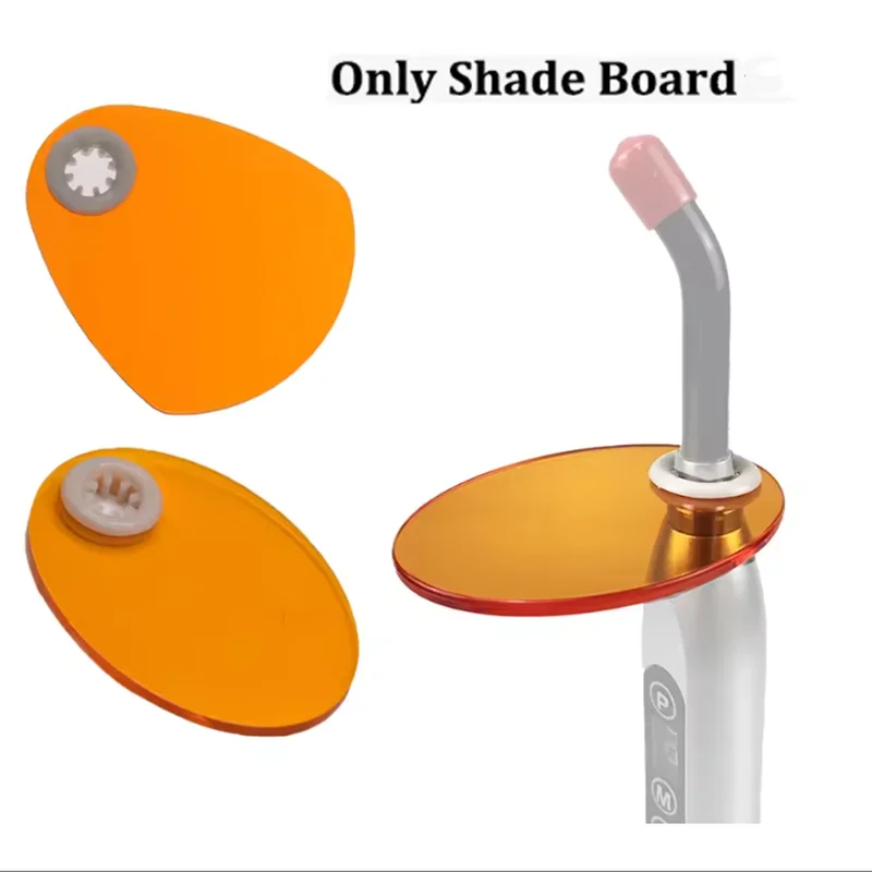 

1pc Dental Shade Board Eye Protector Shield Plate Dentistry Lab Light Curing Lamp Filter Dentistry Clinic Tools Shield Plate