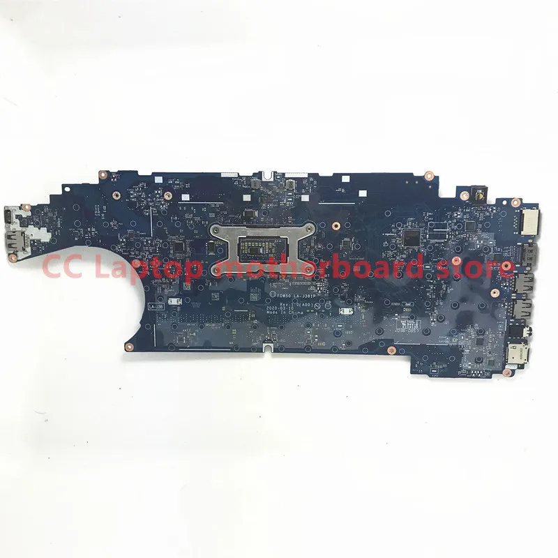 J67M8 0J67M8 CN-0J67M8 Chất Lượng Cao Dành Cho Dành Cho Laptop Dell 5510 Bo Mạch Chủ FDW50 LA-J381P Với SRGKX I5-10310U CPU 00% Full Kiểm Nghiệm OK