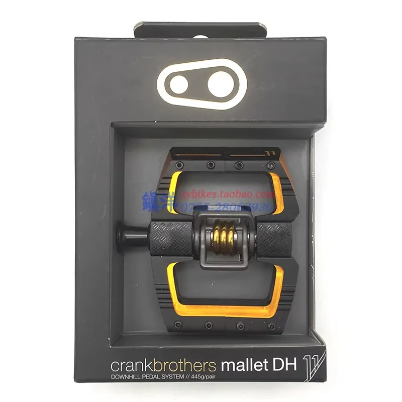 CRANKBROTHERS MALLET DH PEDALS  6061-T6 Aluminum Concave platform for secure foothold