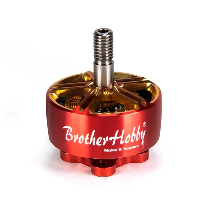 

1-4 шт. BrotherHobby GOM 2207.5 1750KV 1920KV 2500KV бесщеточный двигатель для моделей гоночных дронов с фиксированным крылом, аксессуары для игрушек