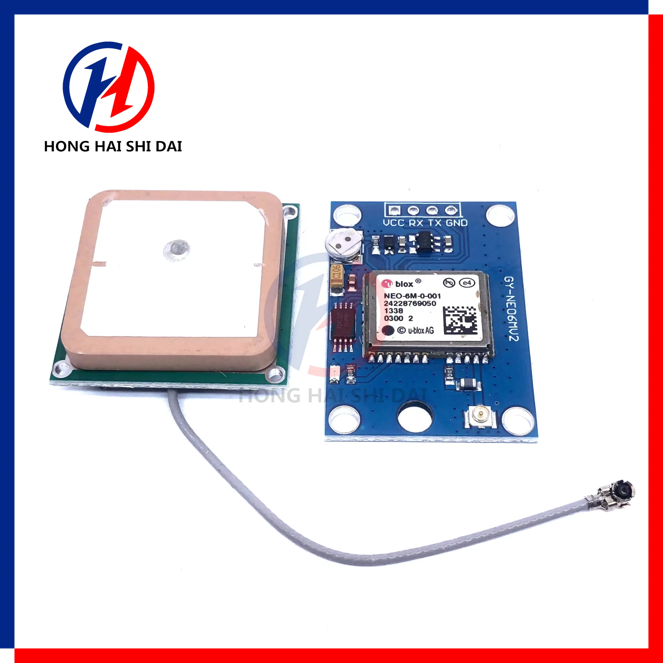 NEO6MV2 GPS Module with Flight Control, GY-NEO6MV2, NEO-6M, EEPROM, MWC, APM2.5, Large Antenna for , New