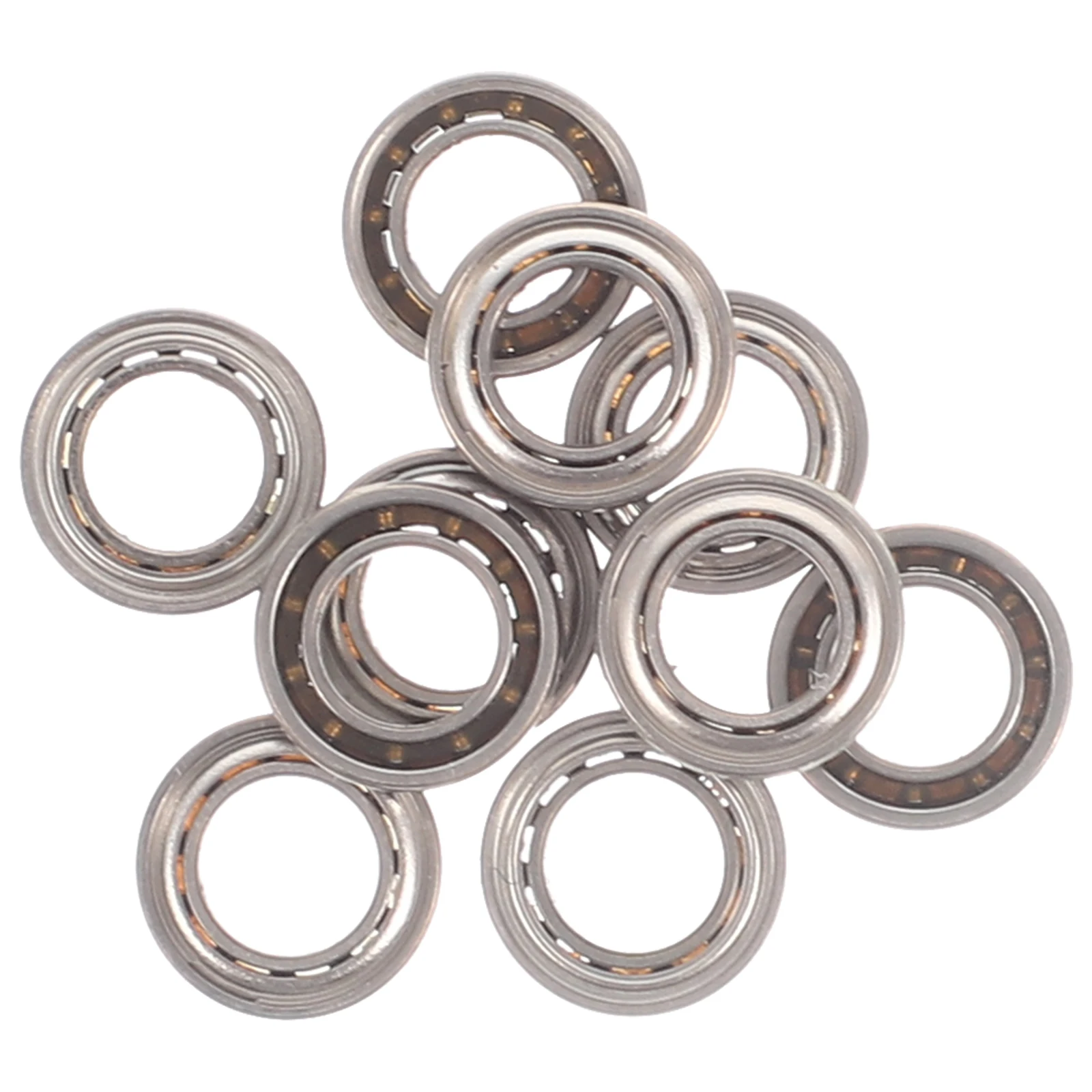 

10 Pcs Remote Control Car Steel Bearings Silver Rotating Toy Vehicle Parts Metal Spare Kit Premium Quality