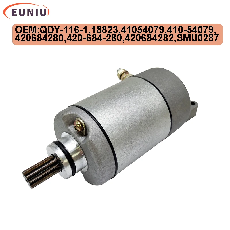 

Starter For Bombardier Outlander 330 400 ATV 2003-2012 420-684-280 420-684-282 18823 410-54079 SMU0287