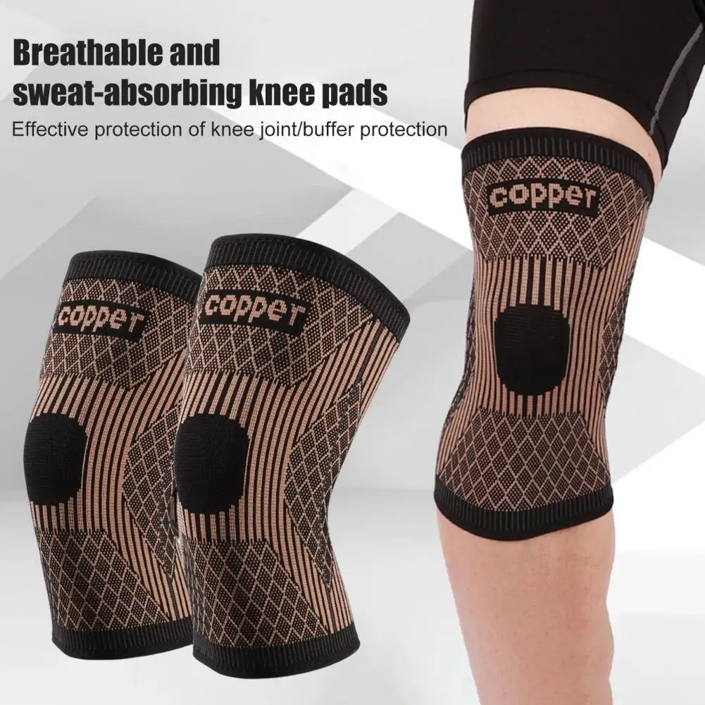 Knee Sleeve Professional Knee Pad Eco-friendly Joint Pain Relief  Wearable Compression Knee Sleeve