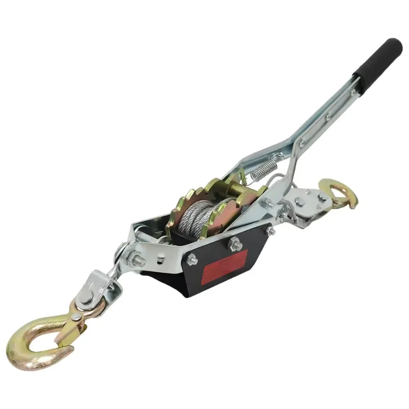 2 tons CE wire rope hand pull ratchet puller, power Factory wire puller