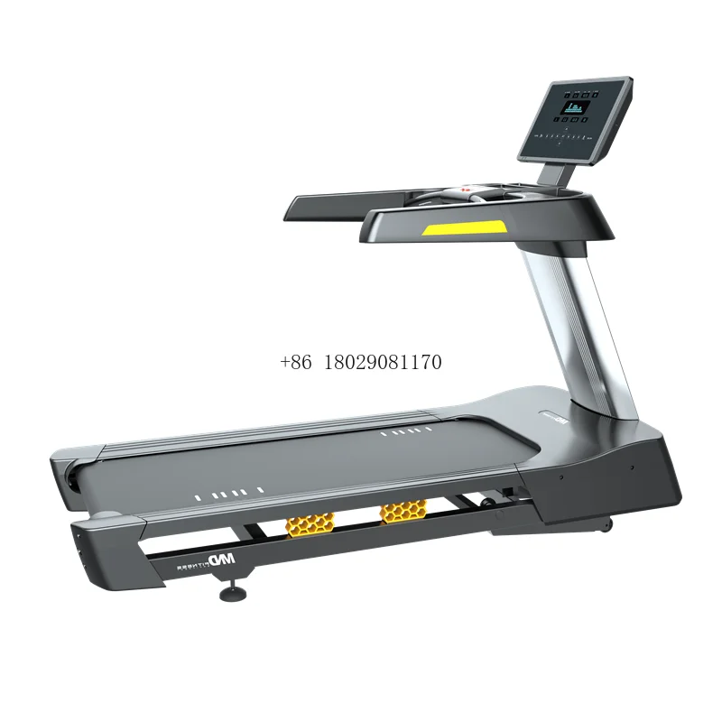 Equipment With High-Elastic Silicone Shock Absorption System 2022 In Promotion Gym Manufacturer Commercial Treadmill Cardio Gym