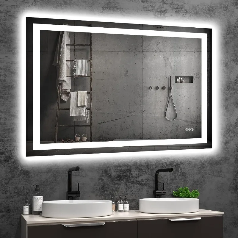 LED Bathroom Mirror with Lights 48