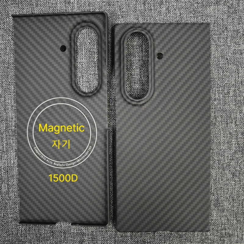 Etui do Samsung Galaxy Z Fold8 Ultra z włókna aramidowego i węglowego, magnetyczne, ultracienkie etui kompatybilne z Magsafe, akcesoria do telefonów komórkowych — zdjęcie produktu 2