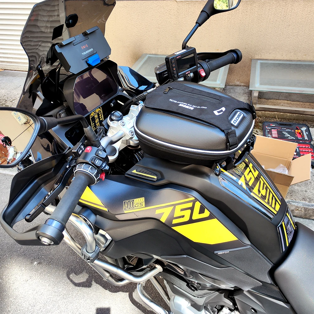 Motorcycle Tank Bag for BMW F900XR F850GS F750GS S1000XR R1200R/RS/RT/GS LC R1250R/RS/GS V4 Waterproof Racing Bags Quick Lock