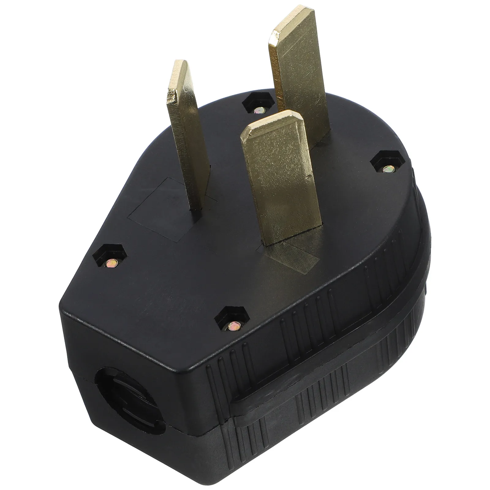 50A 3 Prong Male Plug Replacement for Dryer Stove Generator Industrial Grade Straight Blade 125V 250V Ac Power Cord