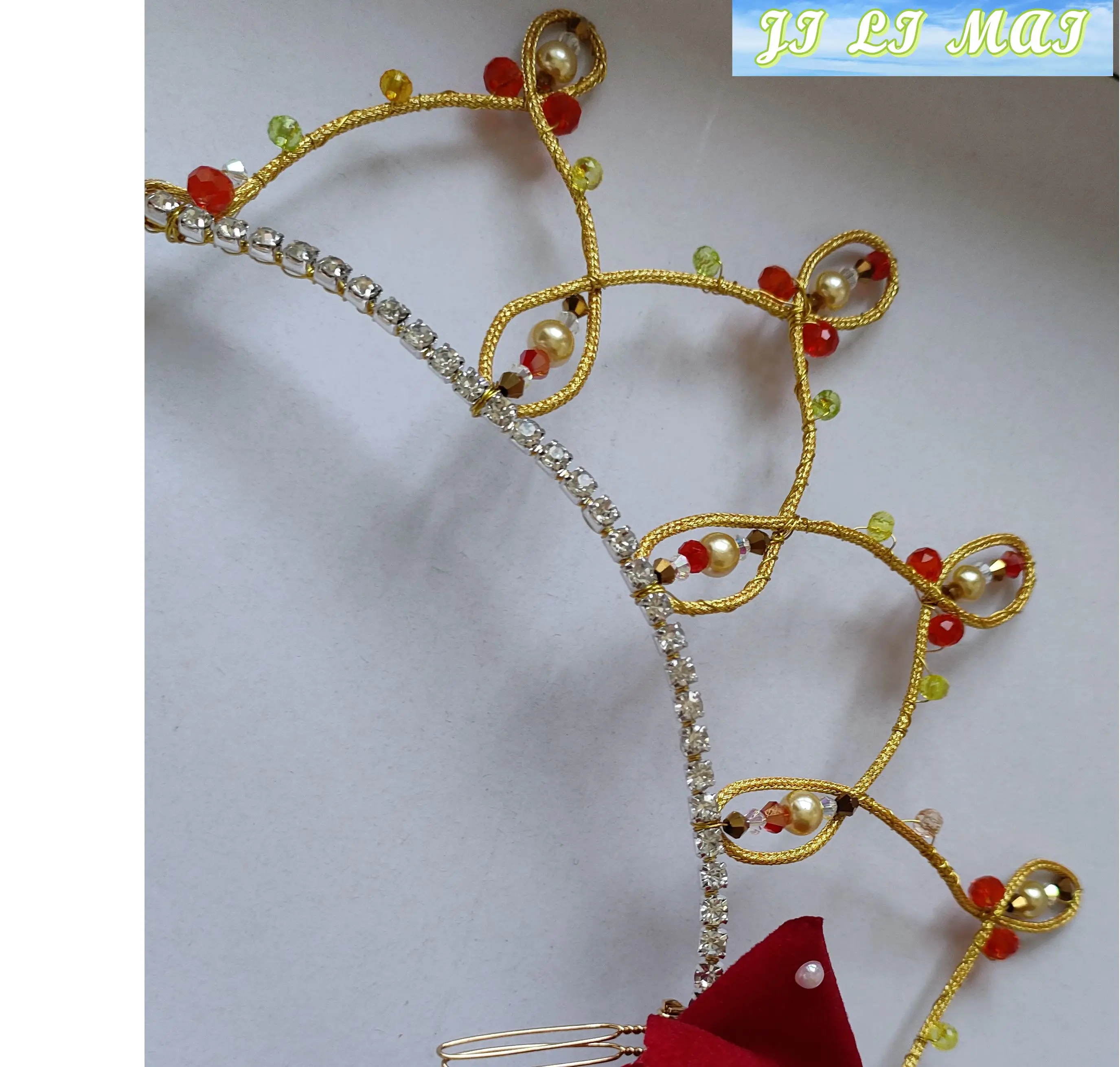 Ballet fait à la main personnalisation Hall Quichotte Pagita Variations chapeaux Performance compétition épingle à cheveux fille