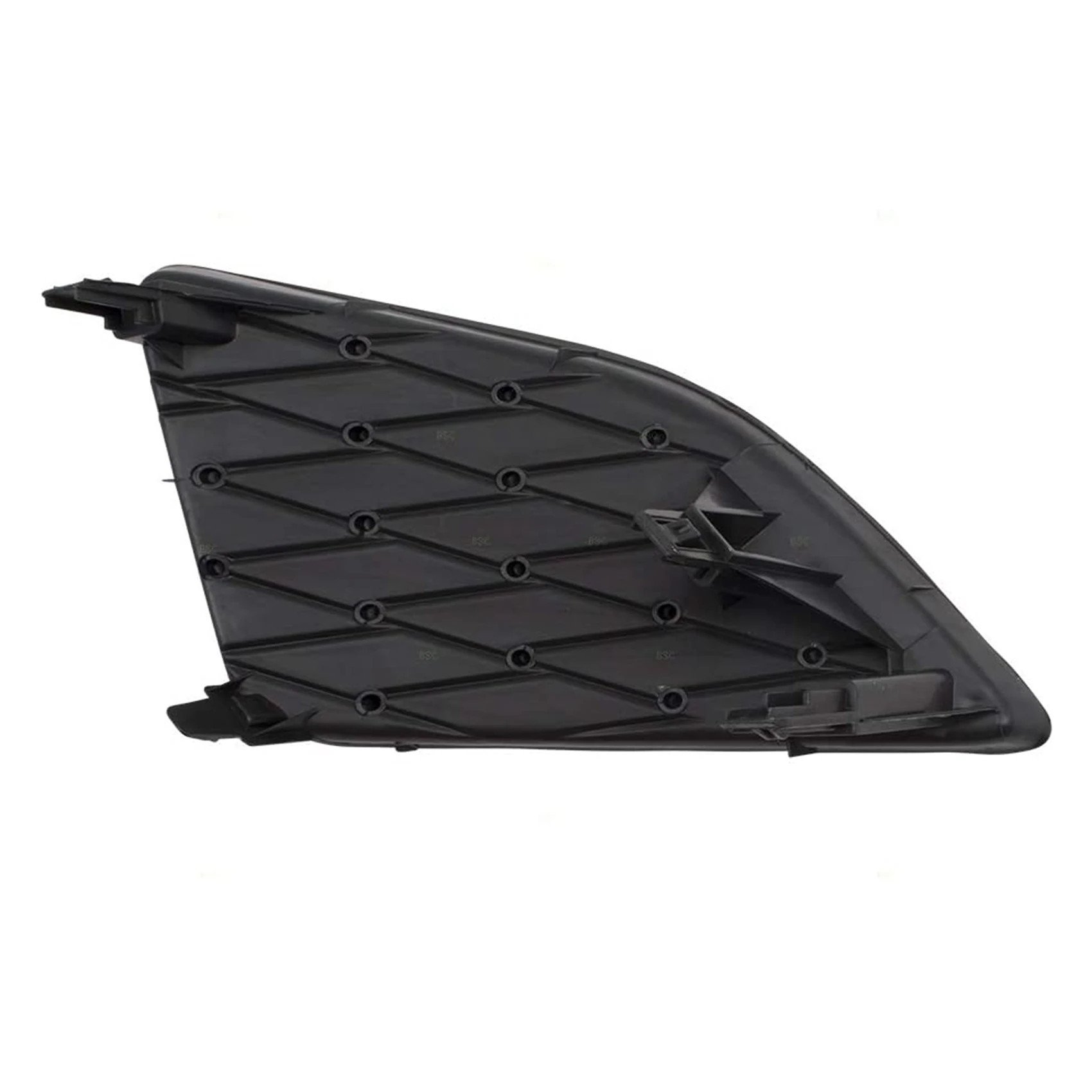 Front Bumper Insert Fog Lamp Hole Grille Covers For 09-10 Corolla Out Fog Lamps-A74F