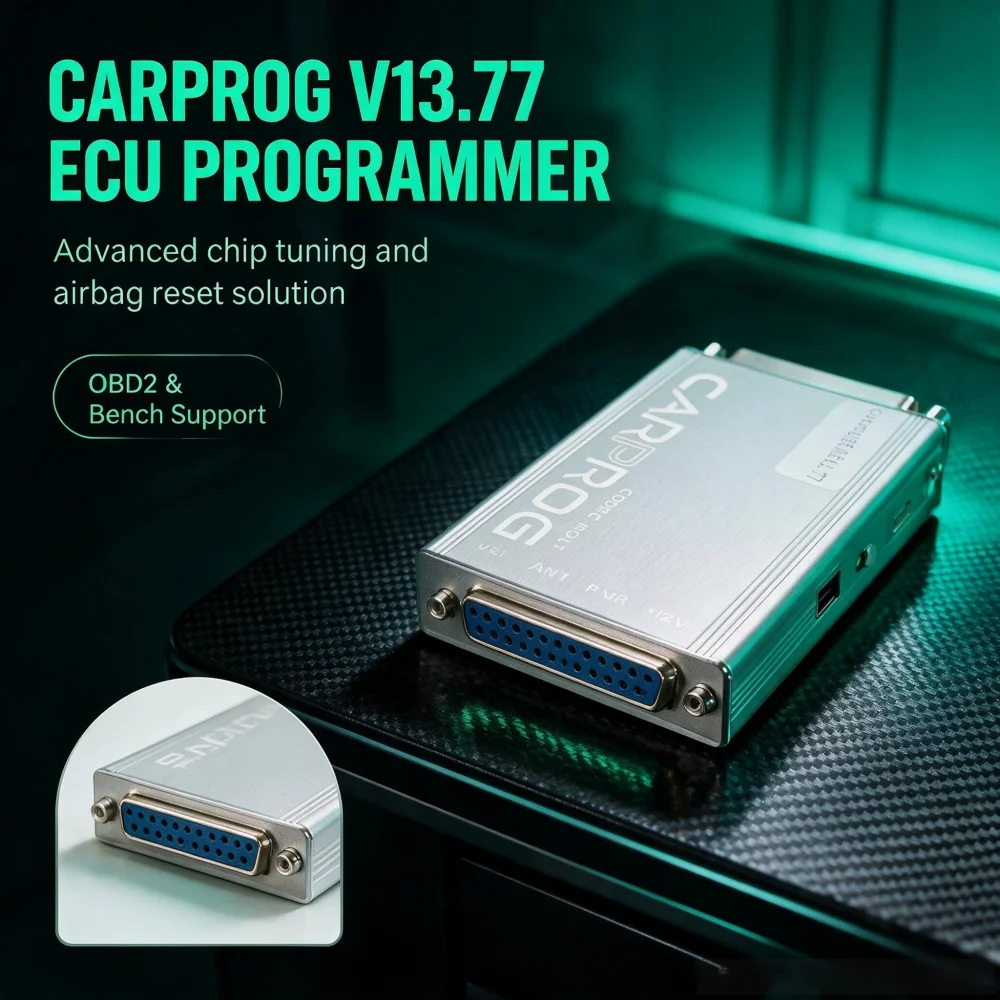 【In Stock】CARPROG New Style V13.77 V8.21 Online Version V13.77 Car ECU Repair Tool For Radio/IMMO ECU Repair Tool