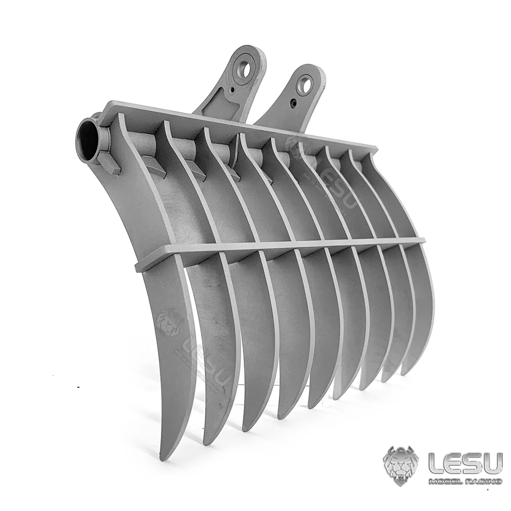 

LESU 1/14 Metal Excavator Rake Bucket For Remote Control Hydraulic B0006 Digger ET35 DIY Upgraded Toys Spare Parts TH21572