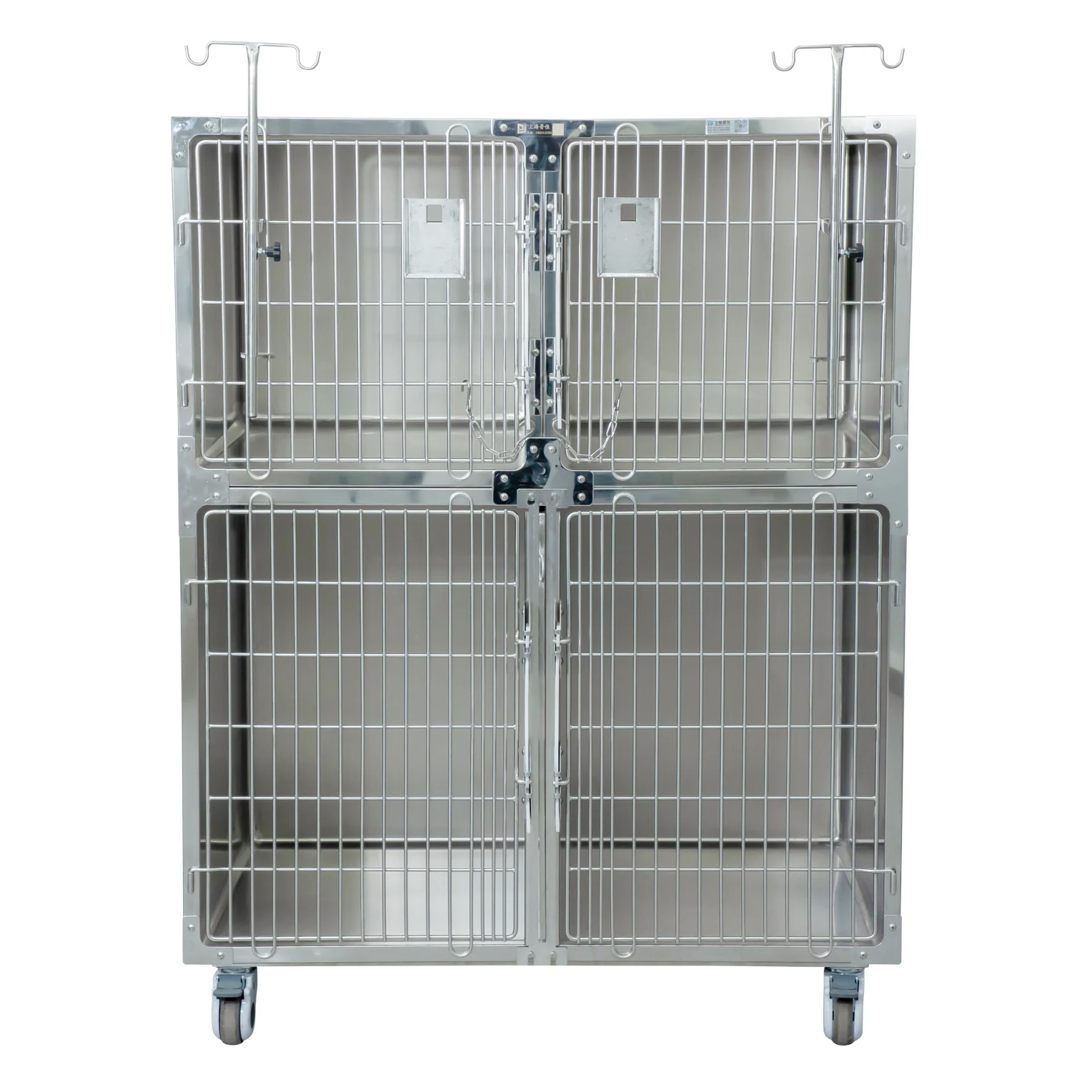 Veterinary Cage Clinic Hospital Medical Use Heating Heated Dog ICU 02 Infrared Oxygen Chamber Cage