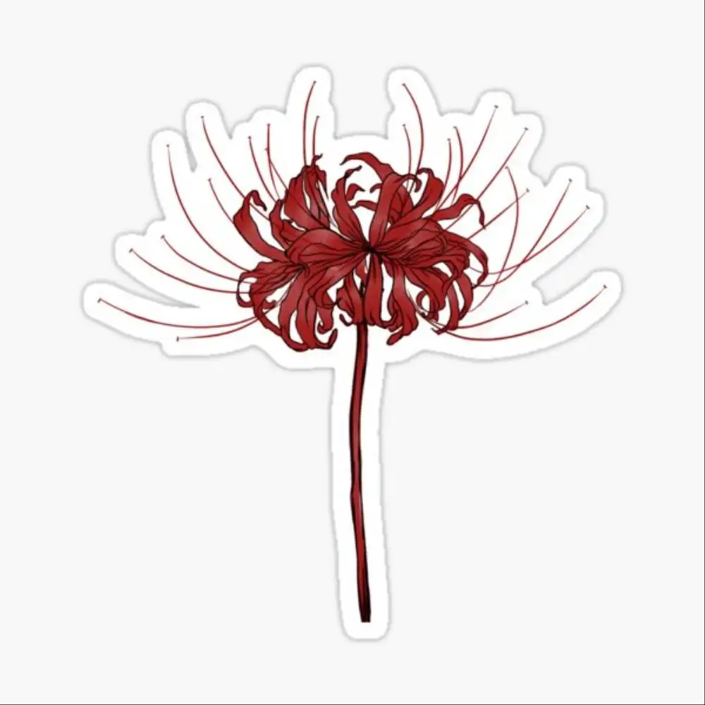 Higanbana Waterproof Stickers For Decorating Car Windows Motorcycles And Computers.
