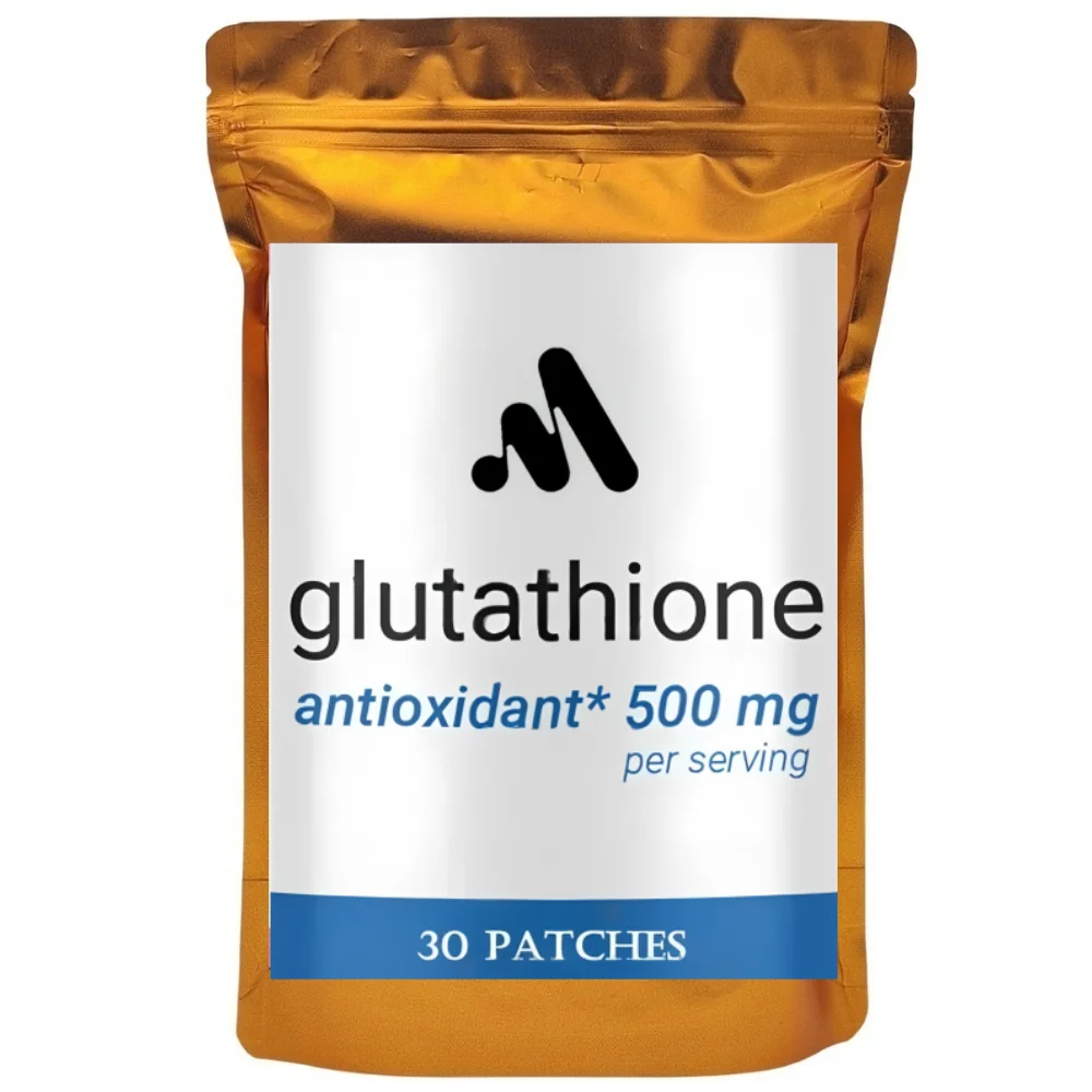 30 Patches Premium Glutathione - Reduced Transdermal Patches with Milk Thistle, NAC, Collagen, Vitamin C - Cellular Wellness
