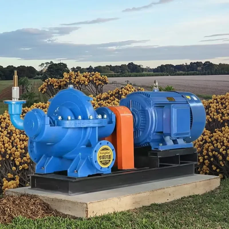 Medium S Sh Type Double Suction Pump Large Flow Horizontal Centrifugal Water Pump 6Sh-9 Single Stage Split Irrigation Water