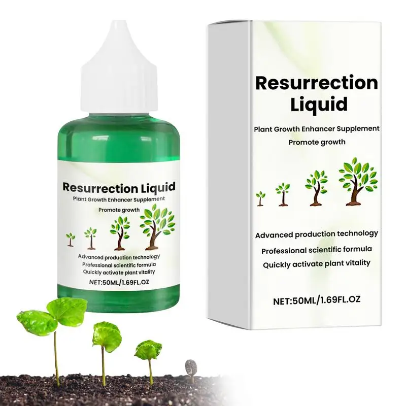 

50ml Liquid Plant Rooting Solution Rapid Rooting Agent Resurrection Liquid Fertilizer Root Enhance For Garden Plant Flower