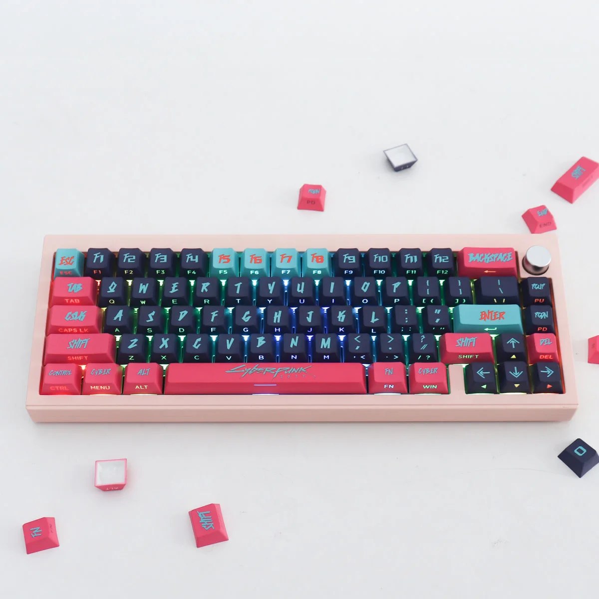 129 Keys Anime PBT Keycaps Personalise Cherry Profile Key caps For Mechanical Keyboard Sublimation KEYBOARD KEYCAP - Image 6