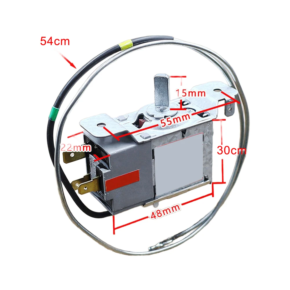 Replacement Thermostat for Hisense Refrigerator Models WDFE28C-L WDF28C-L-EX BCD-209BS/A Metal Temperature Control Switch
